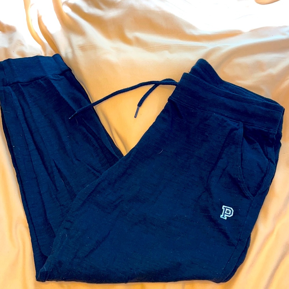 PINK joggers size L black